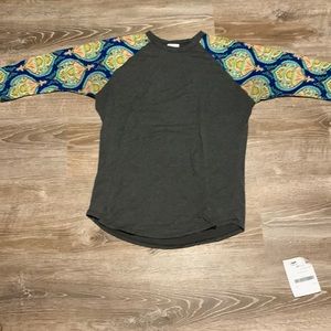 Women’s Lularoe size large heart crown tee